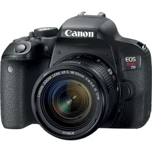 캐논 EOS 레벨 T7i DSLR 카메라 EF-S 18-55mm 1 4-5.6 IS STM 렌즈 포함, EOS Rebel T7i